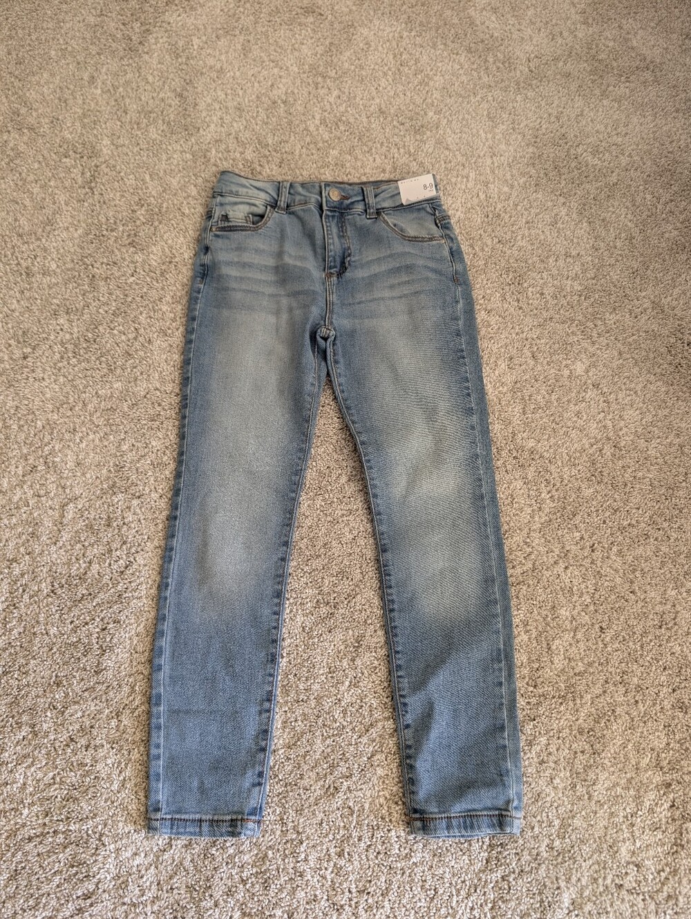 Denim&Co Light Blue Skinny Jeans - Size 9